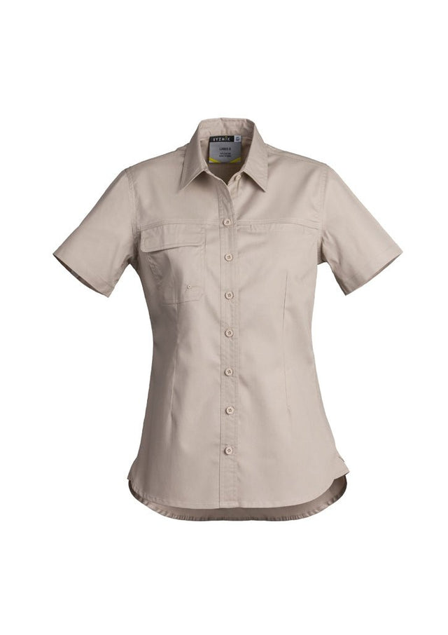 Syzmik Womens Lightweight Tradie S/S Shirt ZWL120 - WEARhouse