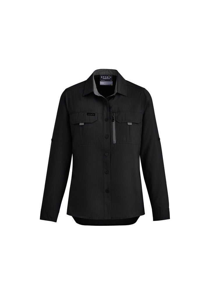 Syzmik Womens Outdoor L/S Shirt ZW760 - WEARhouse