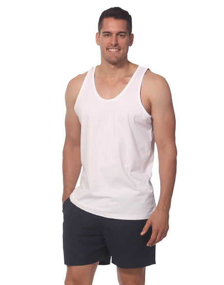 TS18 TRAINER'S COTTON SINGLET Men's - WEARhouse