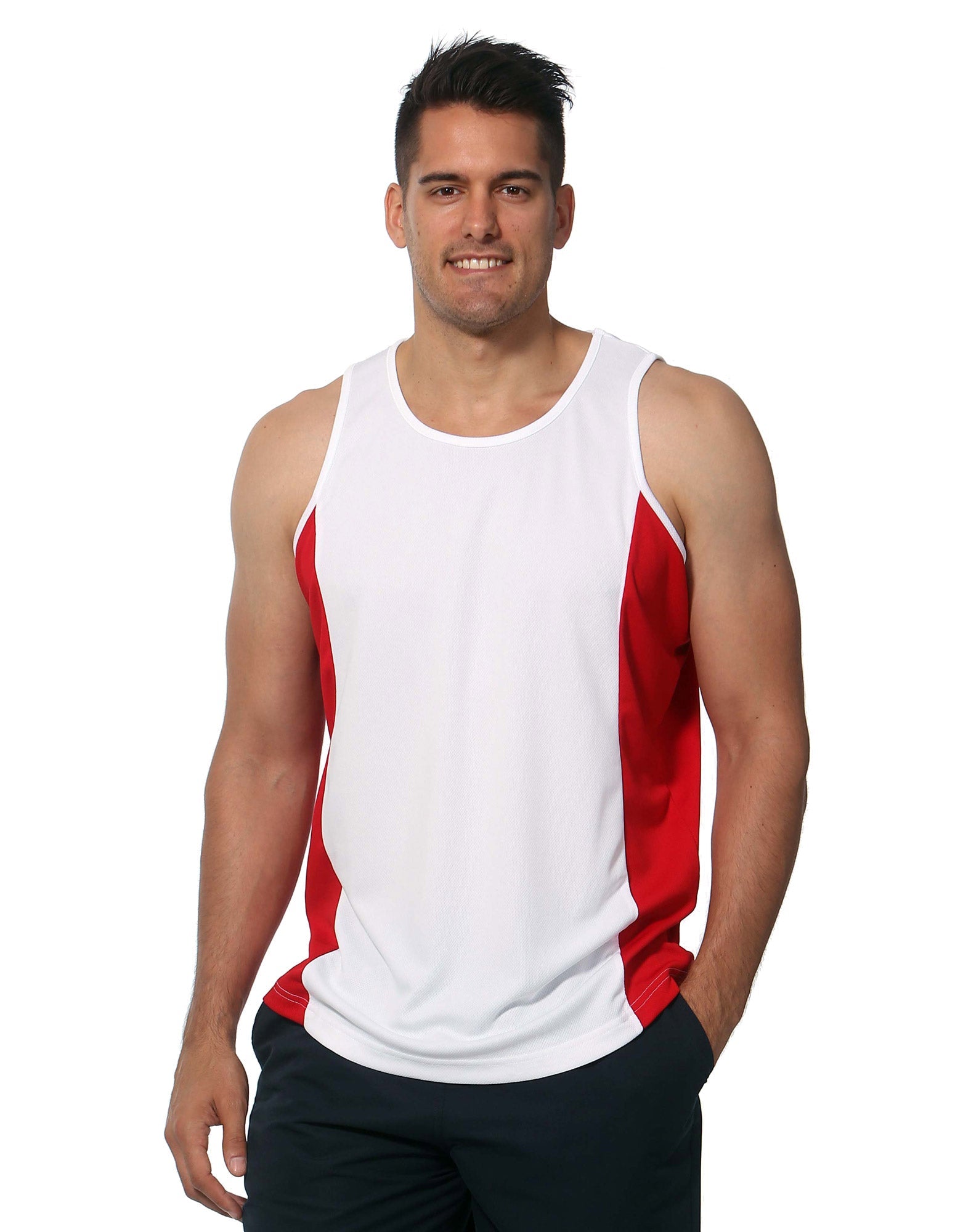 TS19A TEAMMATE SINGLET - Men's - WEARhouse