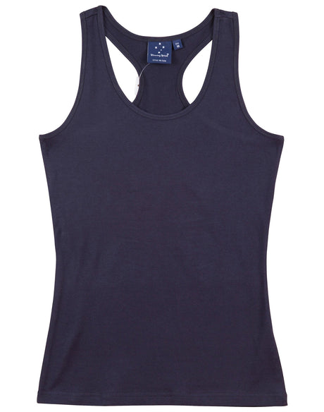 TS21A STRETCH RACEBACK SINGLET - Ladies - WEARhouse