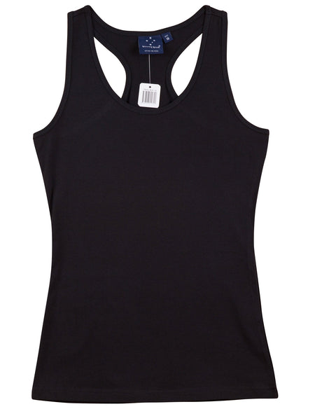 TS21A STRETCH RACEBACK SINGLET - Ladies - WEARhouse