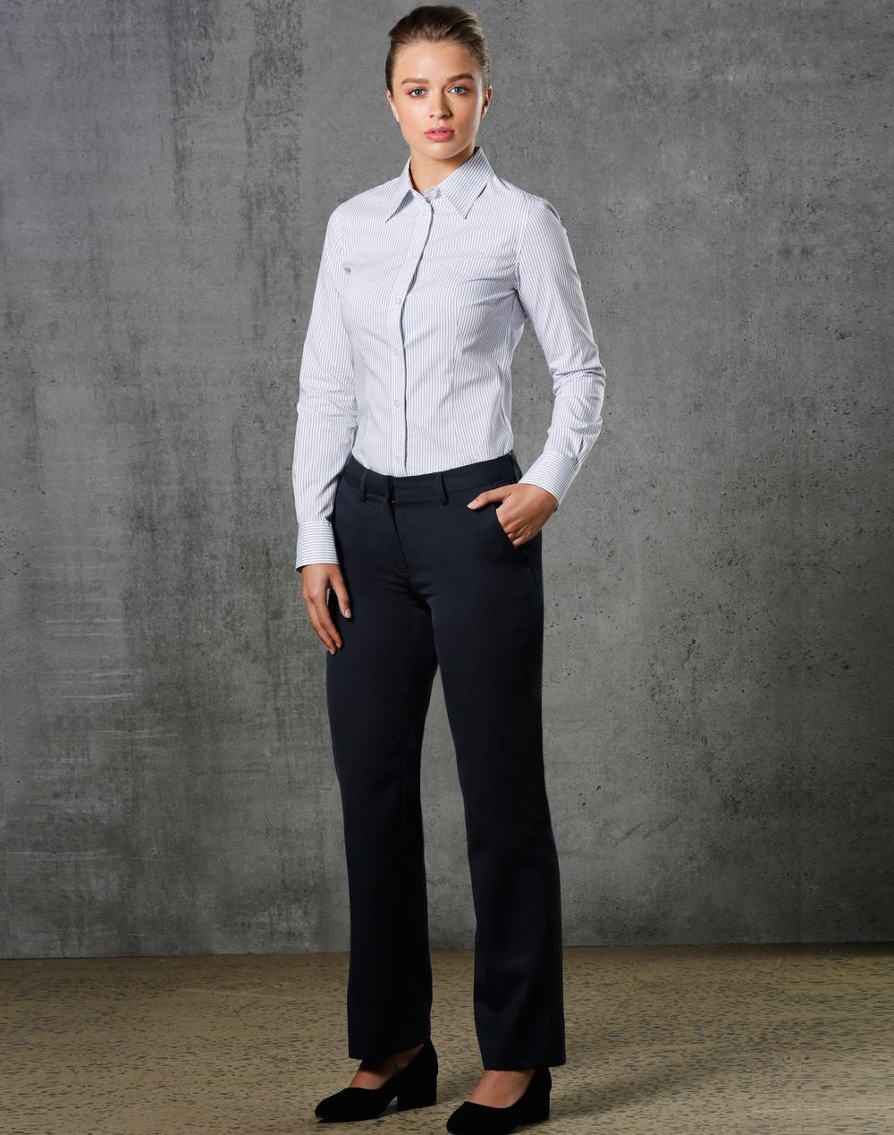 WP02 Ladies' Permanent Press Pants - WEARhouse