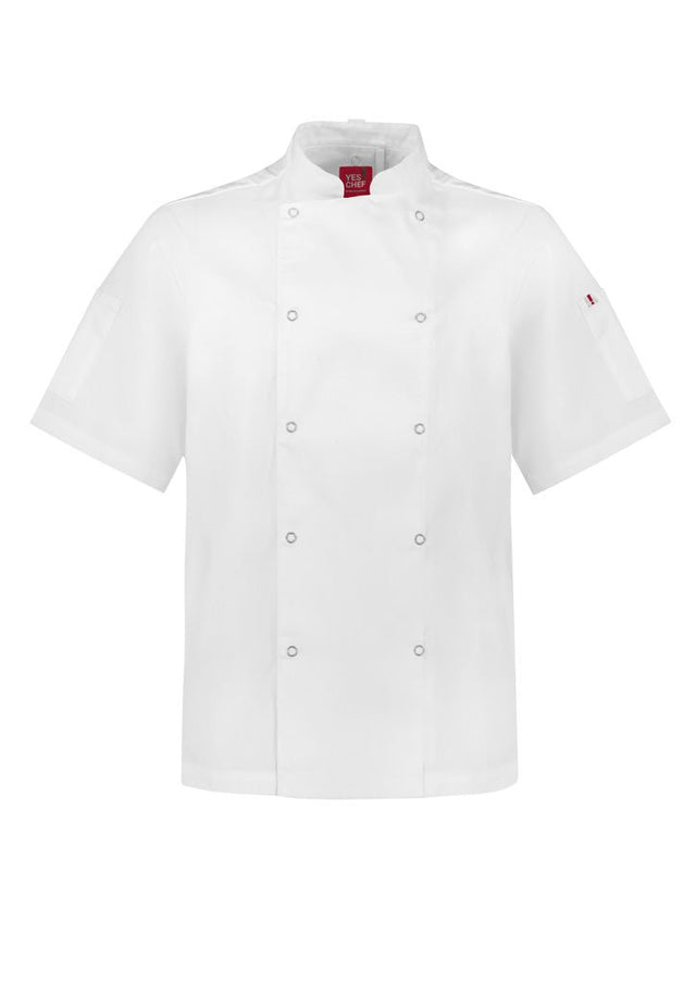 Zest Mens S/S Chef Jacket CH232MS - WEARhouse