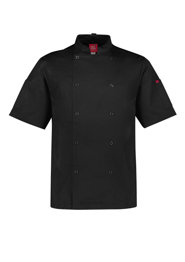 Zest Mens S/S Chef Jacket CH232MS - WEARhouse